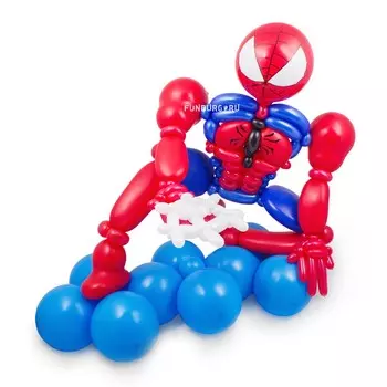 Фигура из шаров «Человек-паук»