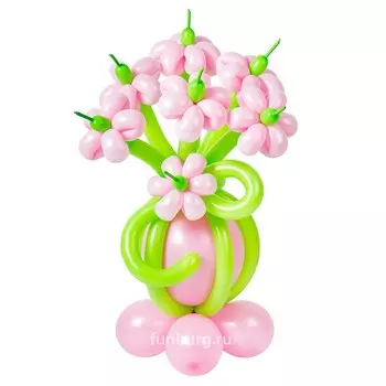 Фигура из шаров «Цветочная поляна»