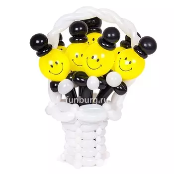 Фигура из шаров «Джентльмены»