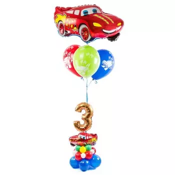 Фигура из шаров «Гонщик»
