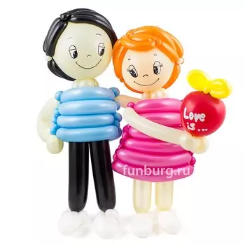 Фигура из шаров «Love is...»