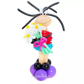 Фигура из шаров «Масяня»