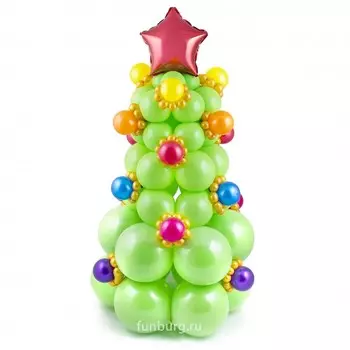 Фигура из шаров «Нарядная ёлочка»