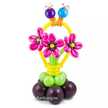 Фигура из шаров «Первый день весны»