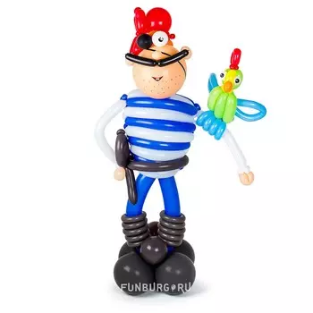 Фигура из шаров «Пират»