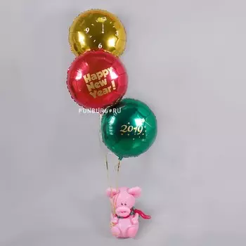 Фигура из шаров «Поросенок»
