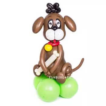 Фигура из шаров «Щенок»