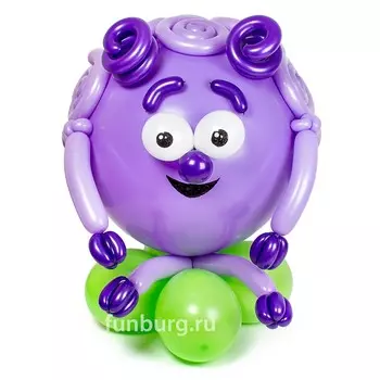 Фигура из шаров «Смешарик Бараш»