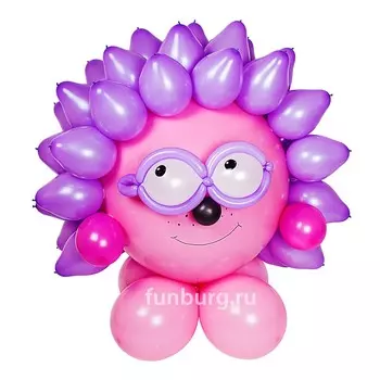 Фигура из шаров «Смешарик «Ёжик»