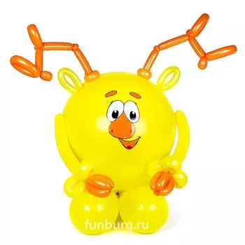 Фигура из шаров «Смешарик Лосяш»