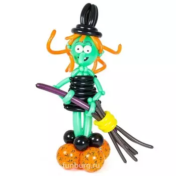 Фигура из шаров «Ведьма»