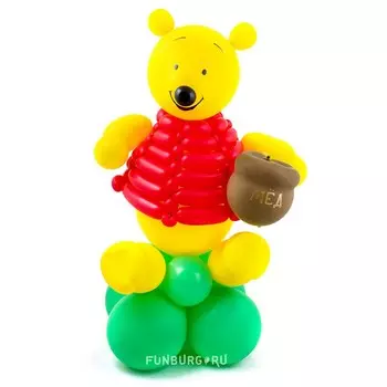 Фигура из шаров «Винни-Пух»