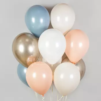 Гелиевые шары без рисунка «Ассорти cloud»