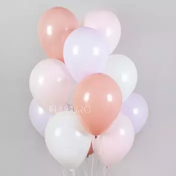 Гелиевые шары без рисунка «Ассорти принцесса»