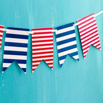 Гирлянда флажковая «Отважный матрос»