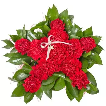 Композиция из цветов «День Победы»