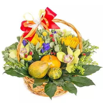 Корзинка «Щедрая осень»