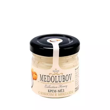 Крем-мед Медолюбов «Кокос и миндаль» 40 мл