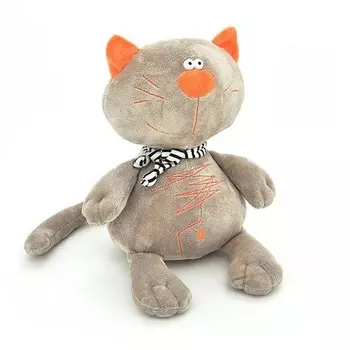 Мягкая игрушка «Серый кот Батон»