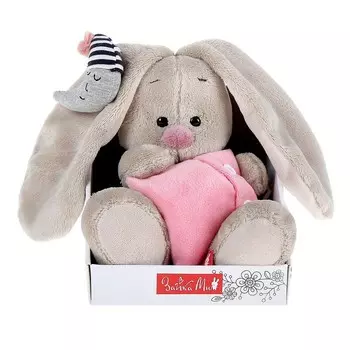 Мягкая игрушка «Зайка Ми с подушкой и месяцем»