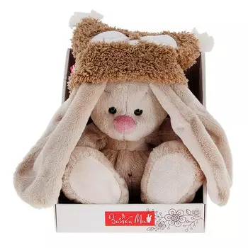 Мягкая игрушка «Зайка Ми в шапке-сова»