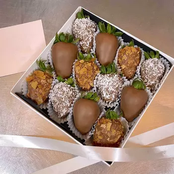 Набор клубники в шоколаде «Crispy» S