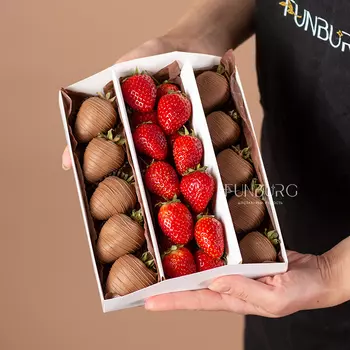 Набор клубники в шоколаде «Duo» fresh