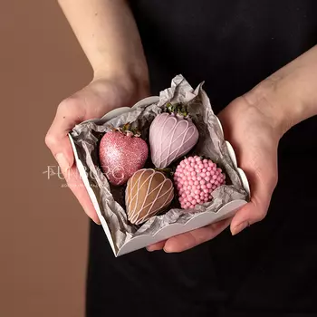 Набор клубники в шоколаде «Violet» XS
