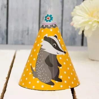 Набор колпачков «Лесные звери» барсук