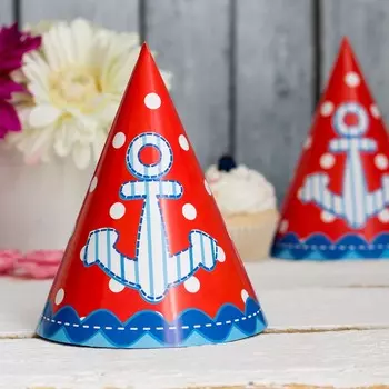 Набор колпачков «Морская Baby» (якорь)