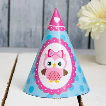 Набор колпачков «Совушки» (розовые)