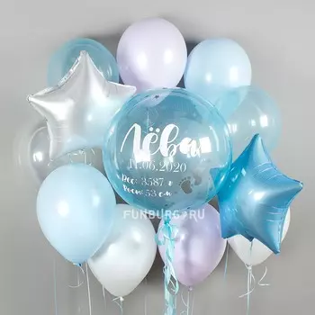 Набор шаров «Baby Blue»
