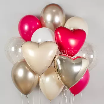 Набор шаров «Малиновый эклер»