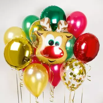 Набор шаров «Счастливого Рождества!»