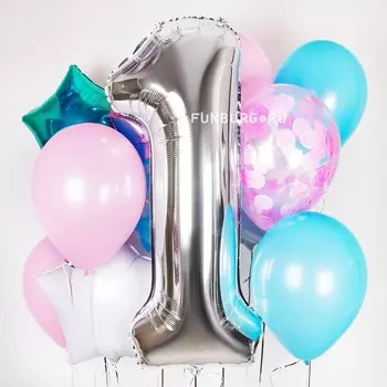 Набор шаров «Звездный день рождения»