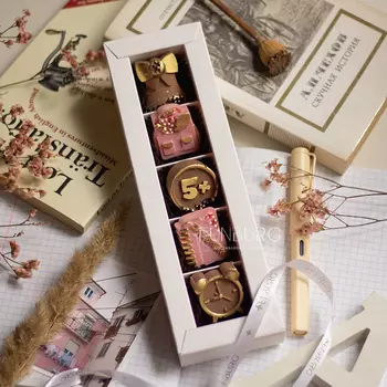 Набор шоколада «1 Сентября» клубничный и молочный