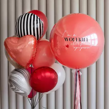 Набор: стеклянный шар и связка «Коралловый риф»