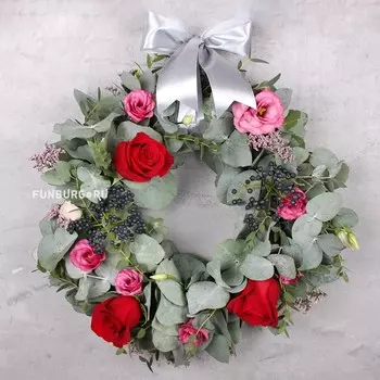 Новогодний венок «Свежий аромат»