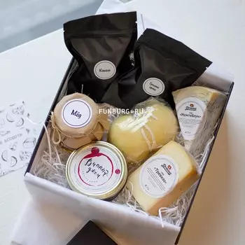 Подарочный набор «Сырный сомелье» малый