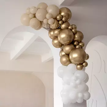Разнокалиберная гирлянда из шаров «Богемия»
