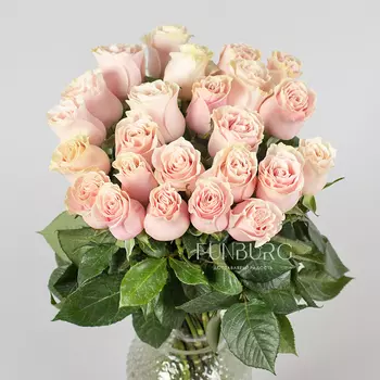 Розовые розы Pink Mondial