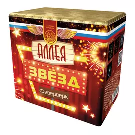 Салют (20 зарядов) «Аллея звезд»