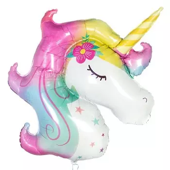 Шар из фольги «Единорог спящий»