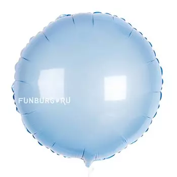 Шар из фольги «Голубой круг»