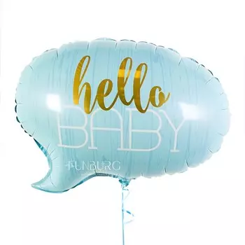 Шар из фольги «Hello Baby» для мальчика