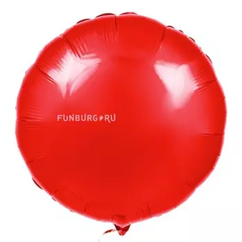 Шар из фольги «Красный круг»