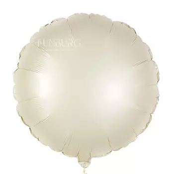 Шар из фольги «Круг Satin крем»