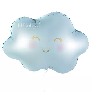 Шар из фольги «Облачко» голубое
