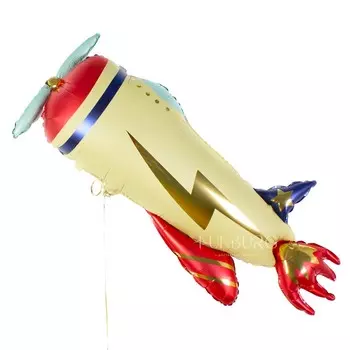 Шар из фольги «Ретро самолет»