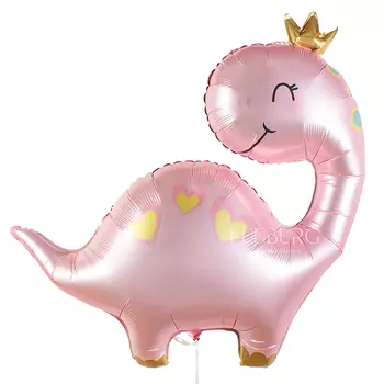 Шар из фольги «Розовый динозавр»